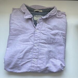 Heritage Men's Soft Lavender Button Down Shirt